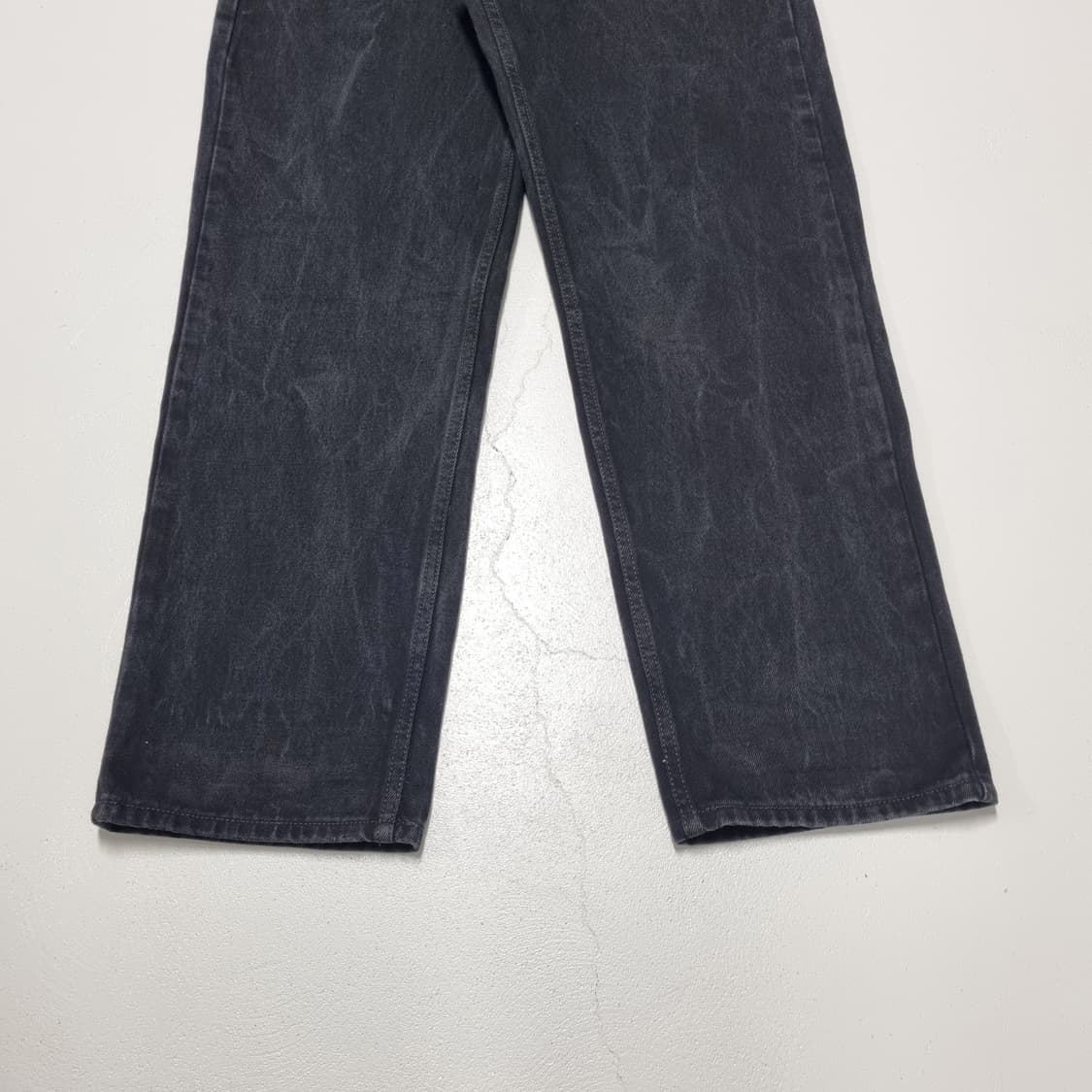 리바이스 550 흑청 데님팬츠 - 34x32 상품이미지6