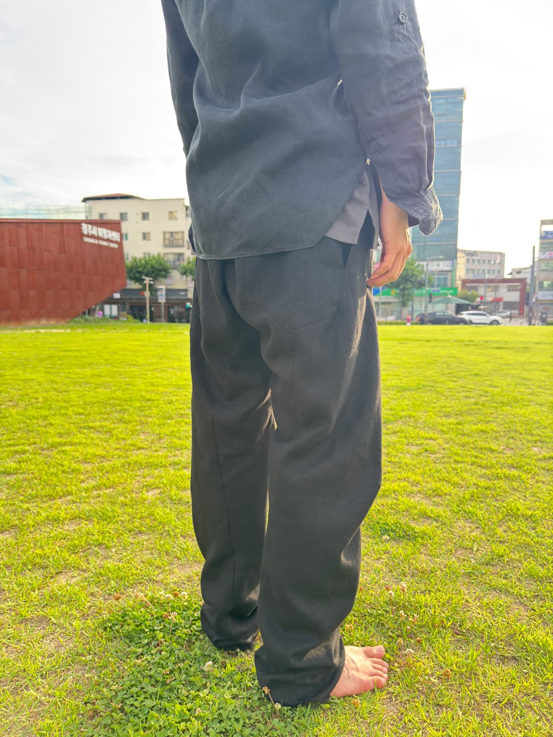 린넨팬츠 34size 상품이미지1