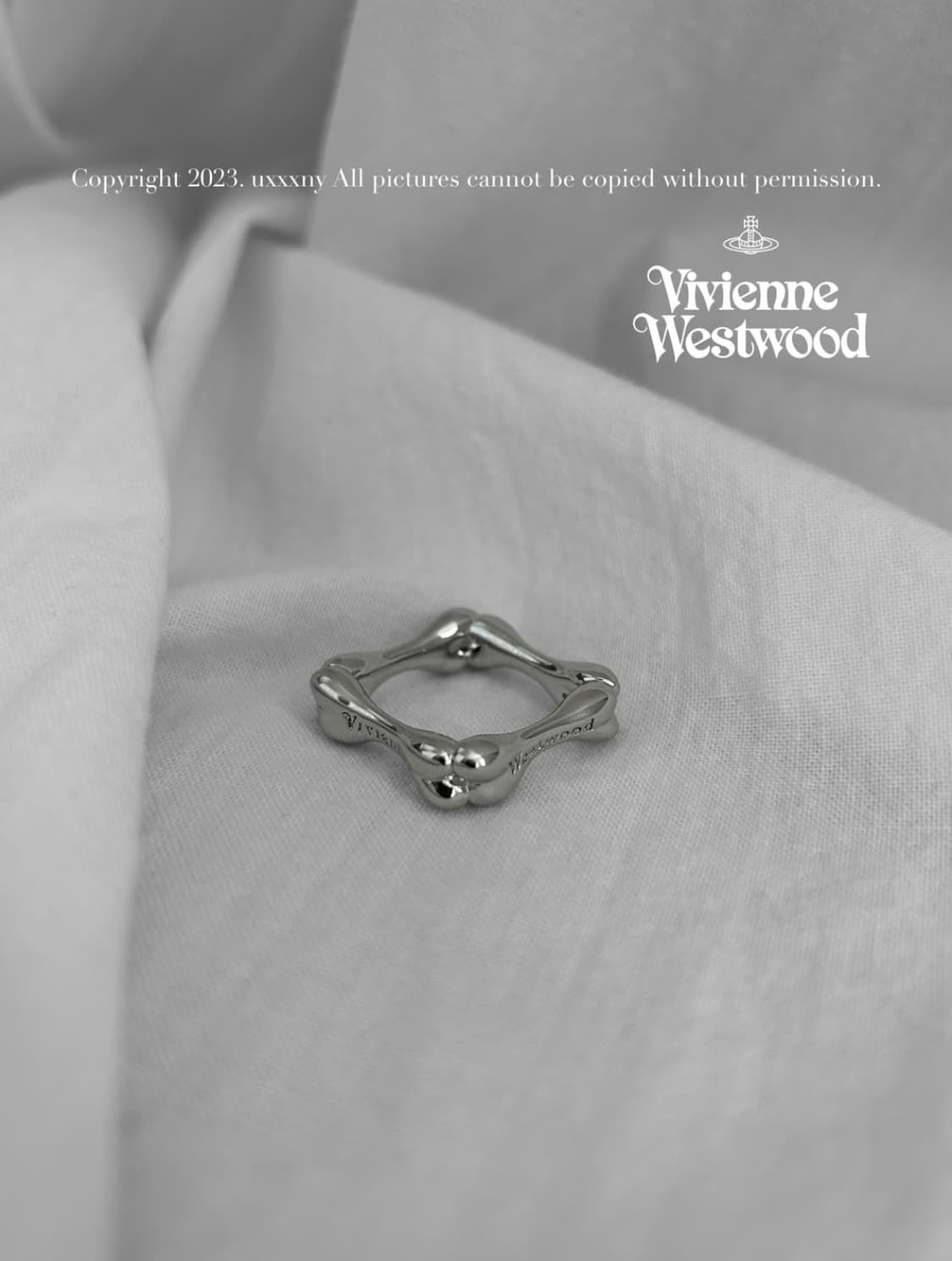 비비안웨스트우드 본링 반지(새상품) 상품이미지1