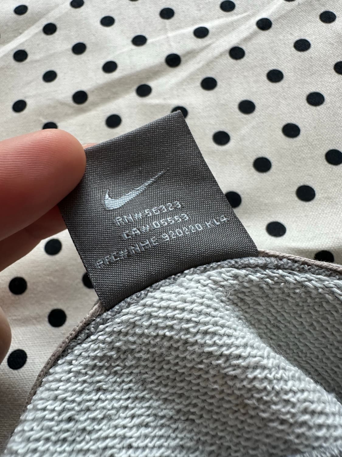 나이키 00's 스우시 스웻셔츠 맨투맨 그레이 상품이미지6