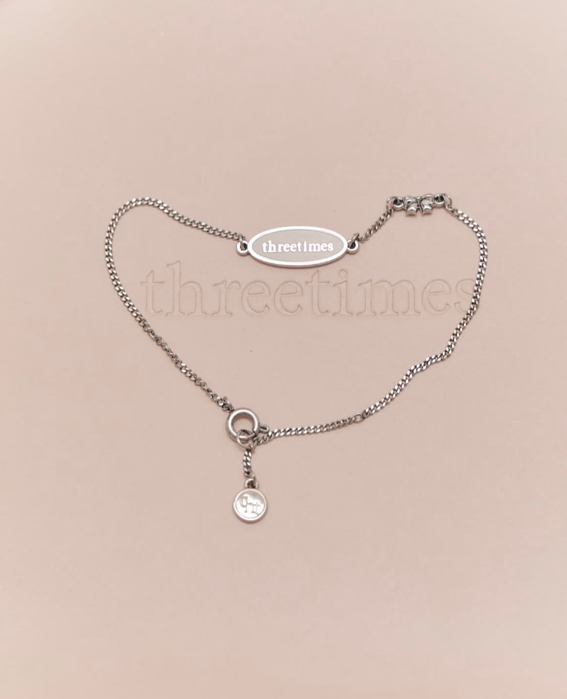 쓰리타임즈 pink almond bracelet 상품이미지1