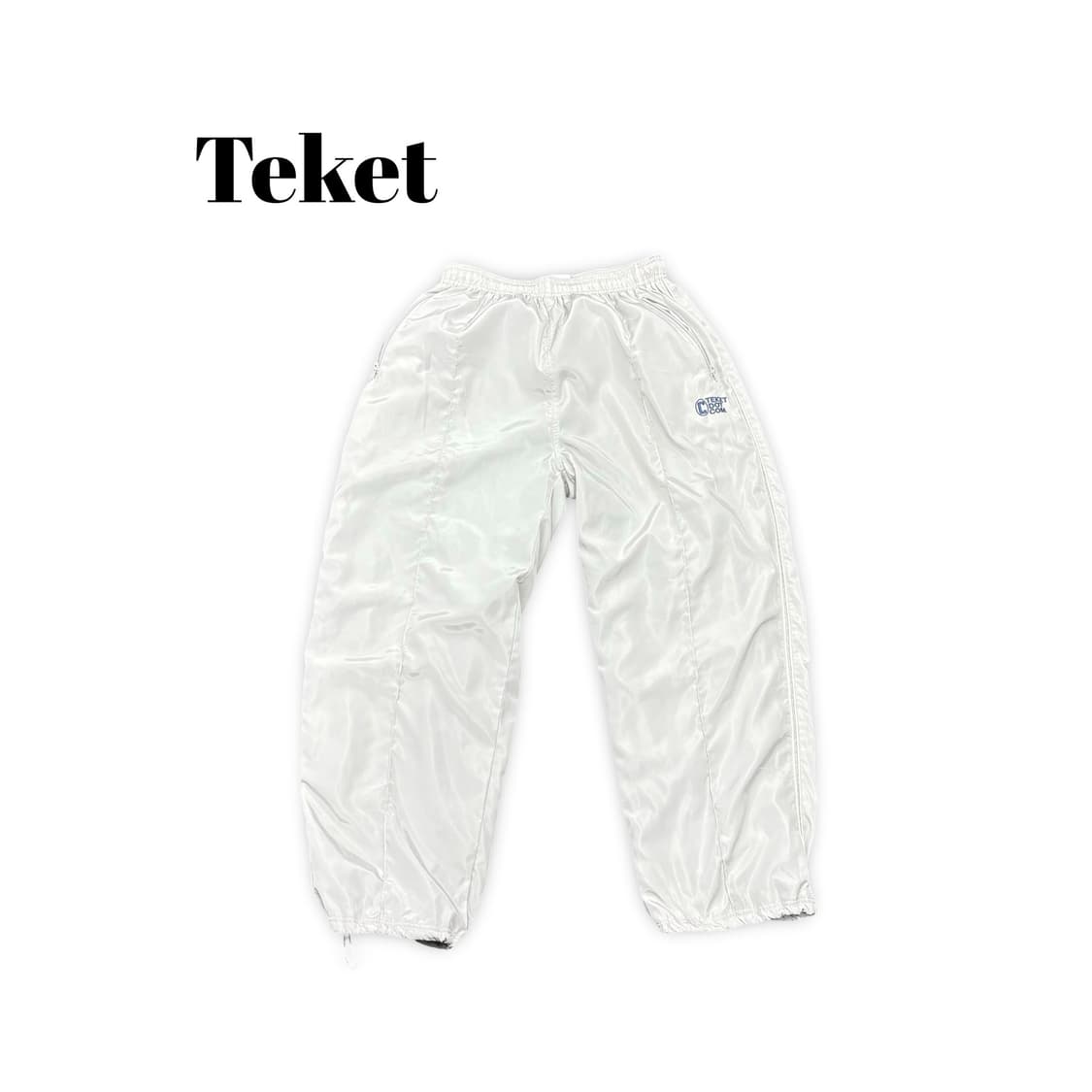(32)TEKET 화이트 트랙 팬츠 상품이미지1