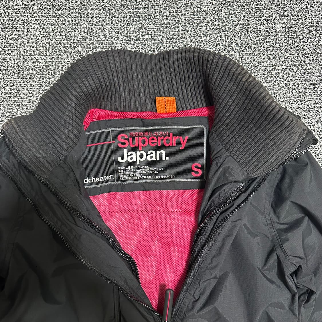 (S) 슈퍼드라이 블랙 바람막이 자켓 상품이미지2