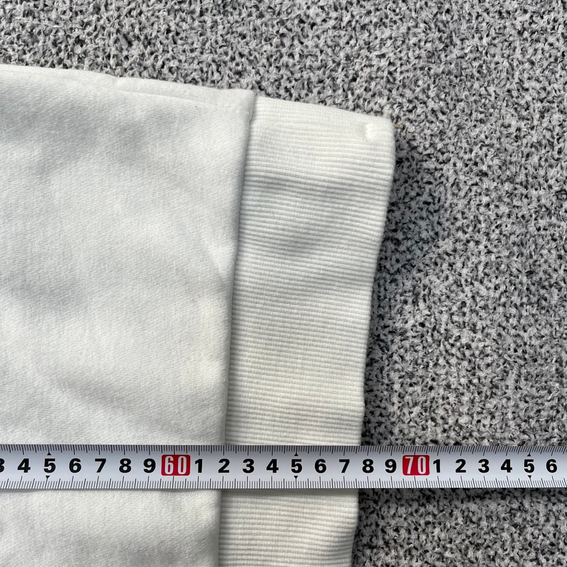 100 디스커버리 기모 빅로고 맨투맨 0320M 상품이미지6