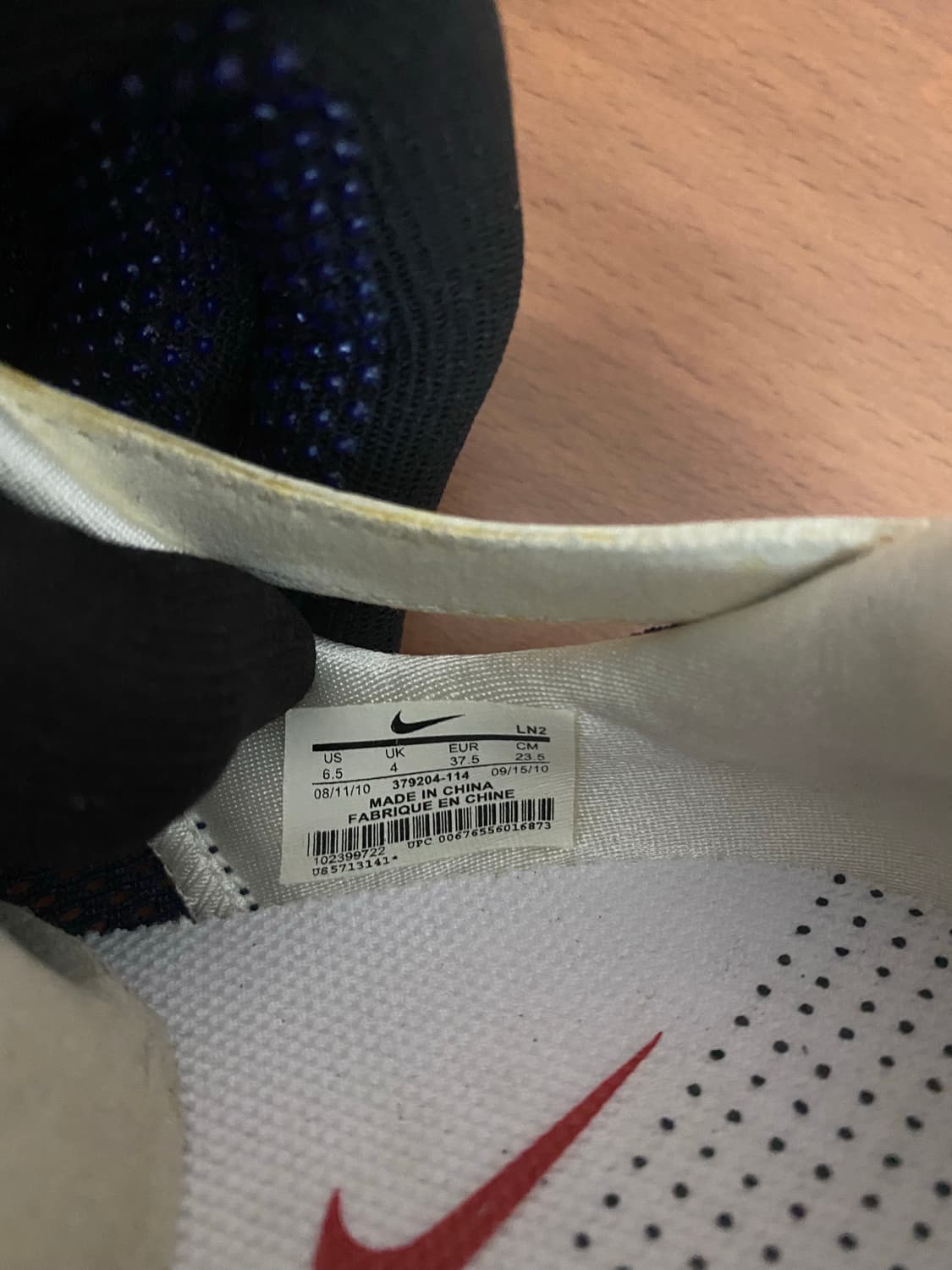 나이키 골프화 네이비/화이트 235mm 상품이미지7