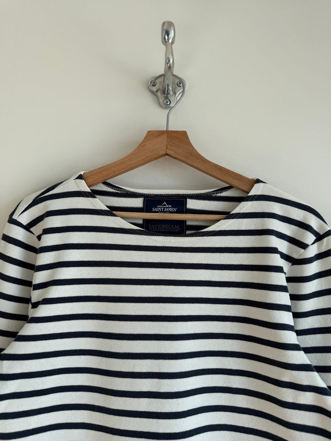 세인트제임스 X 라벤헴 스트라이프 보트티(FRANCE, 엘보우 패치) 상품이미지2