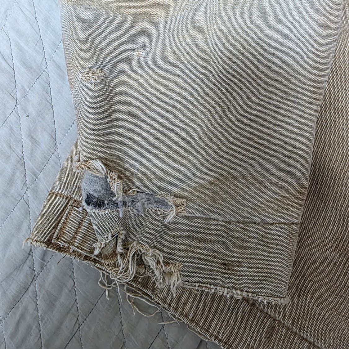 [2XL] 00s 빈티지 칼하트 J97 BRN 트래쉬드 디트로이트 자켓 상품이미지8