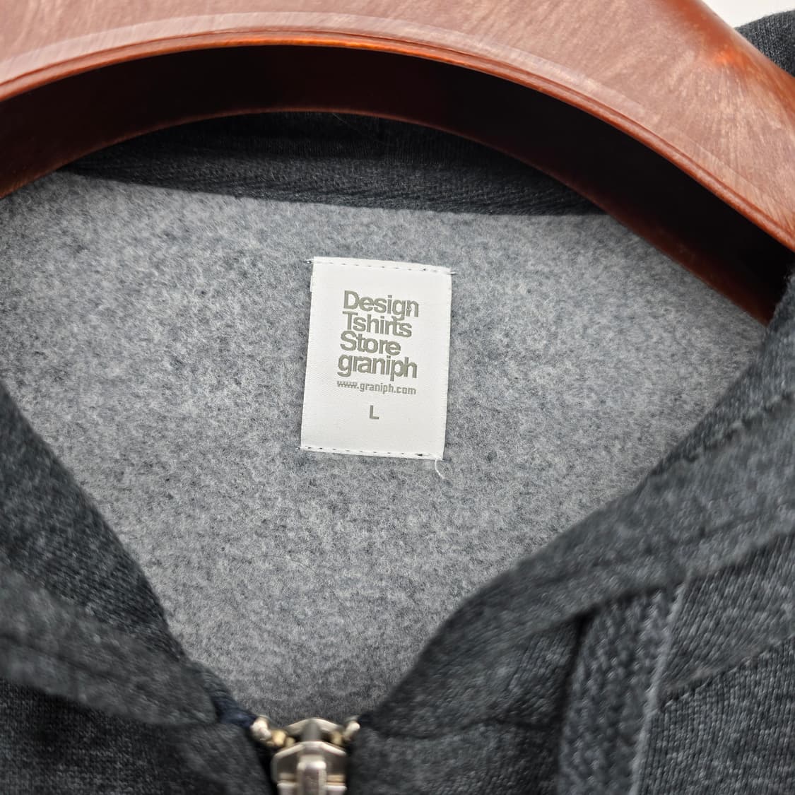 graniph 애니멀 자수 후드집업 상품이미지3