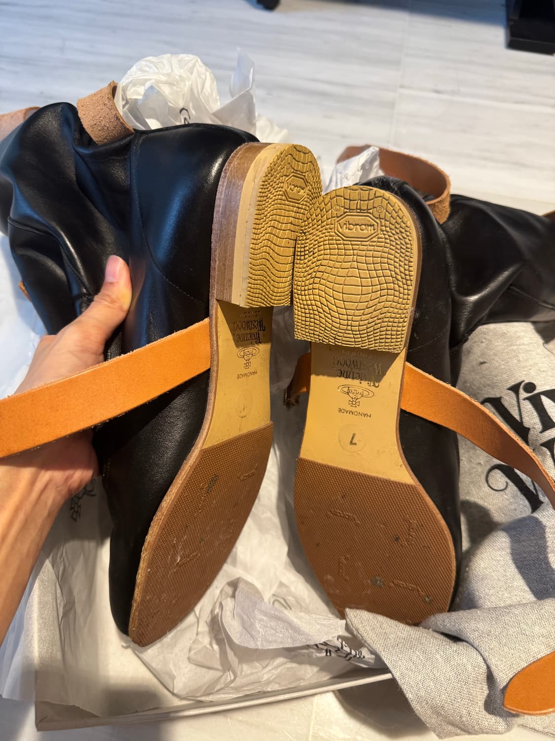 비비안 웨스트우드 파이렛 부츠 pirate 파일럿 상품이미지4