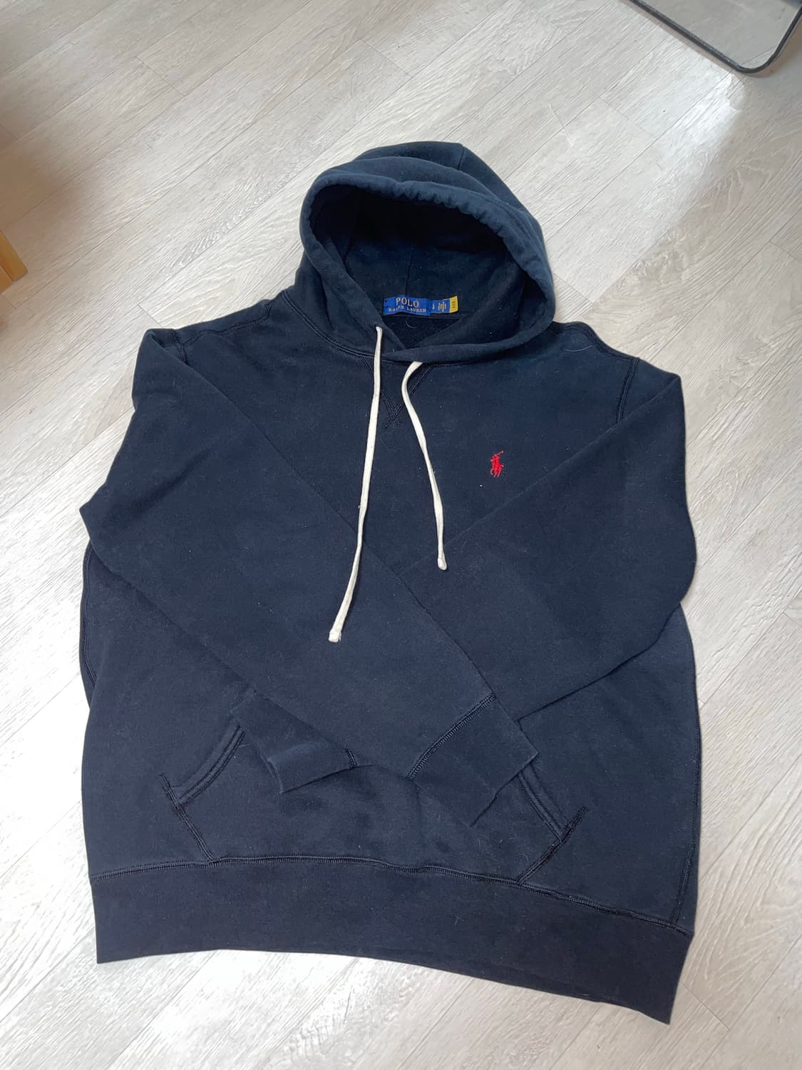 폴로 후드티 네이비 상품이미지1