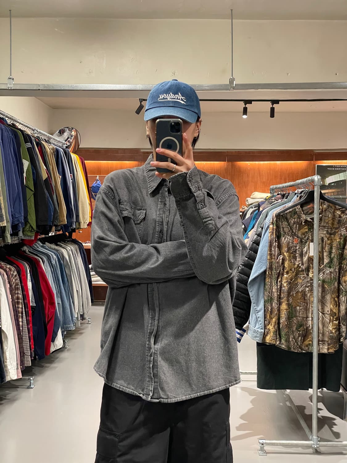 랭글러 흑청 셔츠   상품이미지1