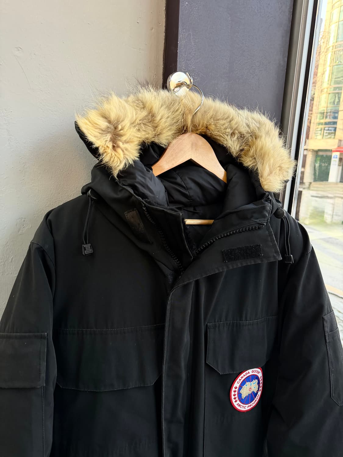 105~110/ 캐나다구스 익스페디션 퍼 패딩 파카 상품이미지5