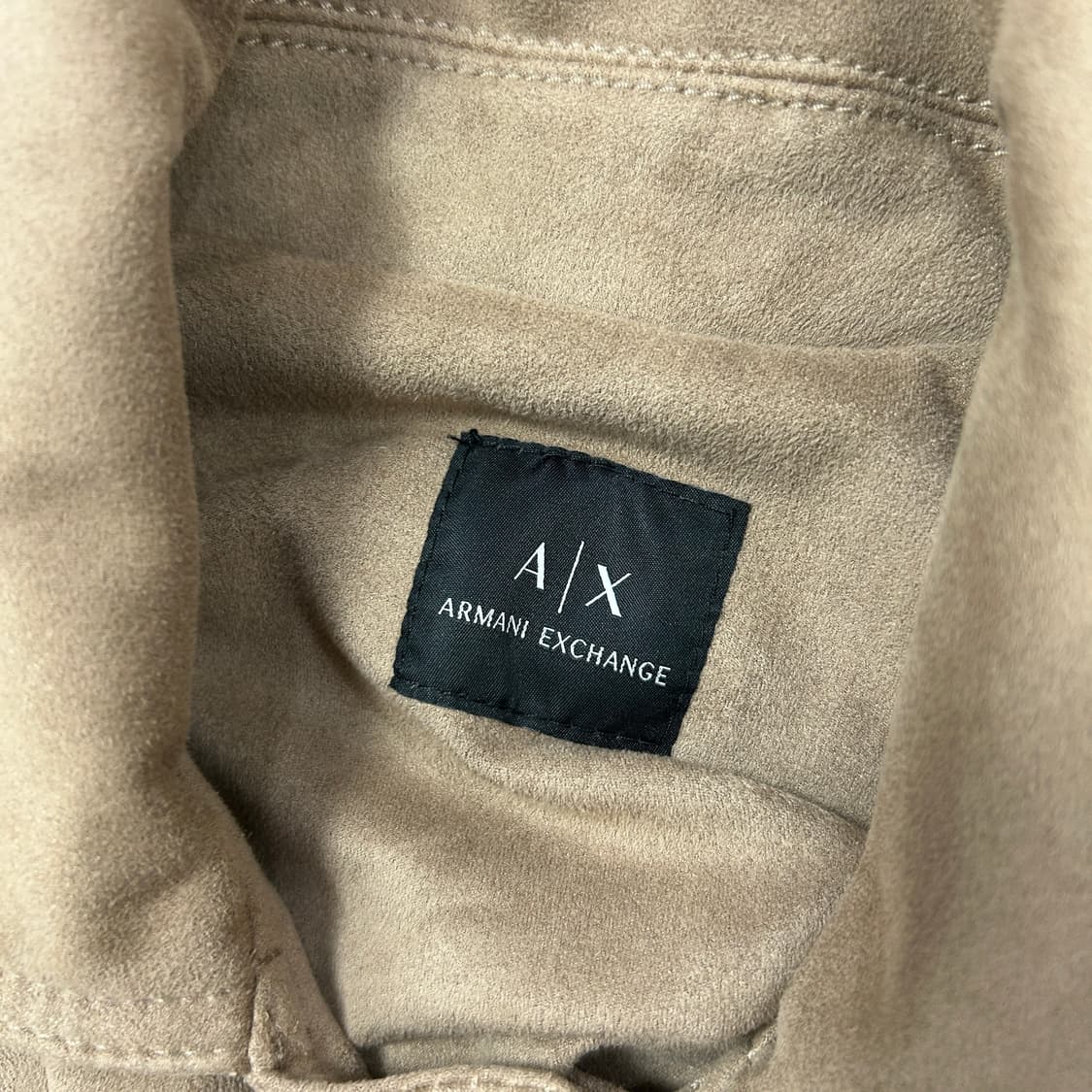 아르마니 우먼스 스웨이드 바이커자켓(M) 상품이미지3