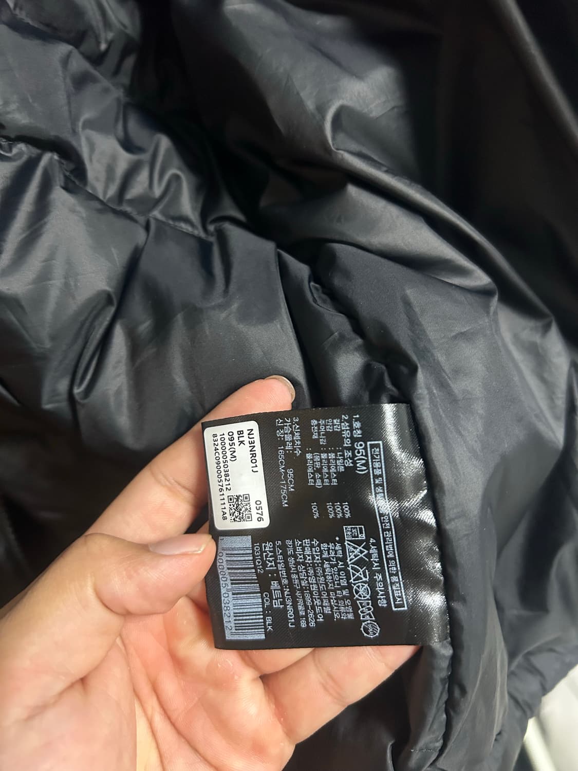 노스페이스 화이트 라벨 웨이브 LT 온 볼 자켓 블랙 상품이미지5