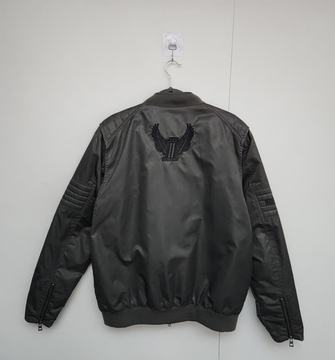 할리데이비슨 100 항공점퍼 라이더자켓 블루종 상품이미지2