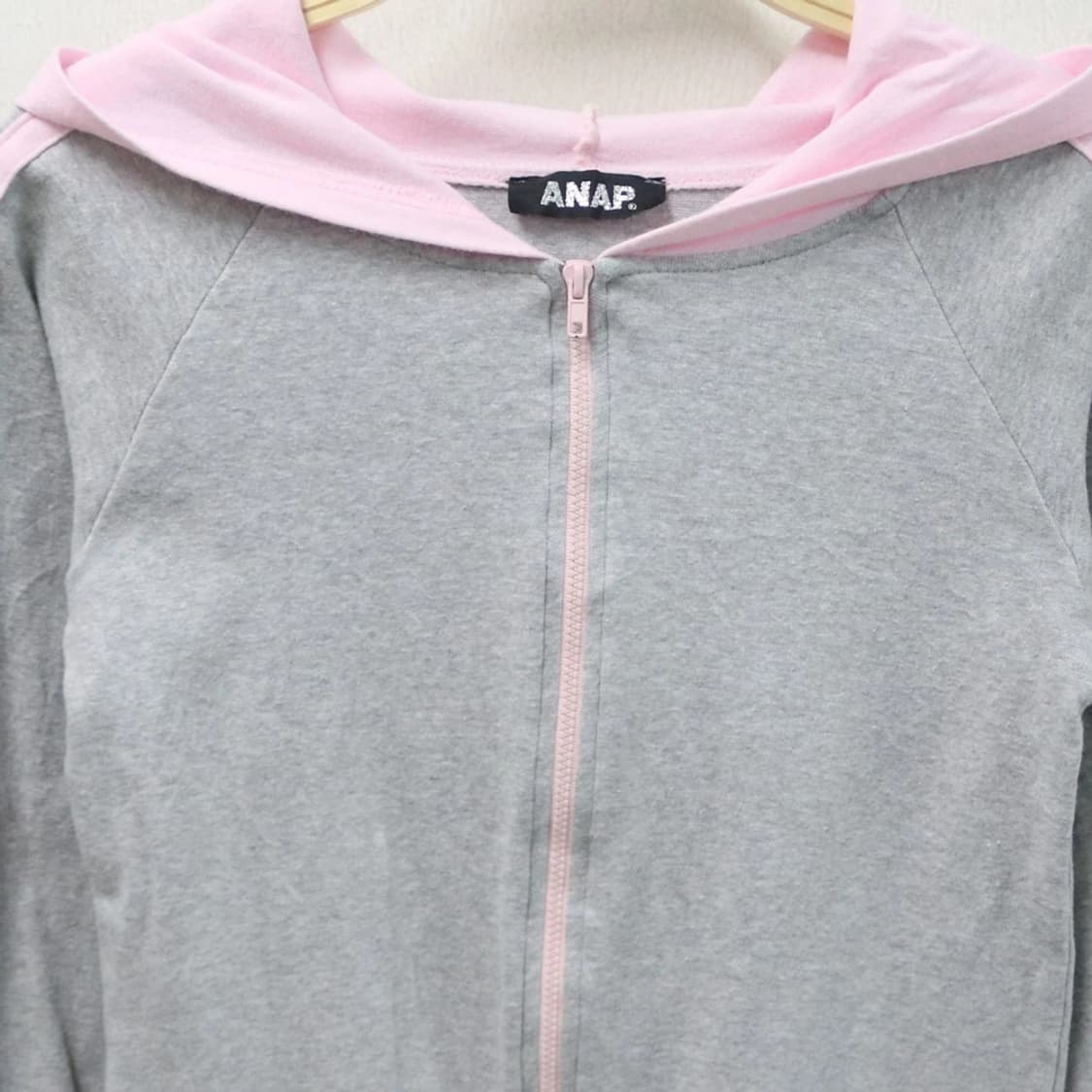 ANAP 딸기우유 배색 후드집업 62081 상품이미지5