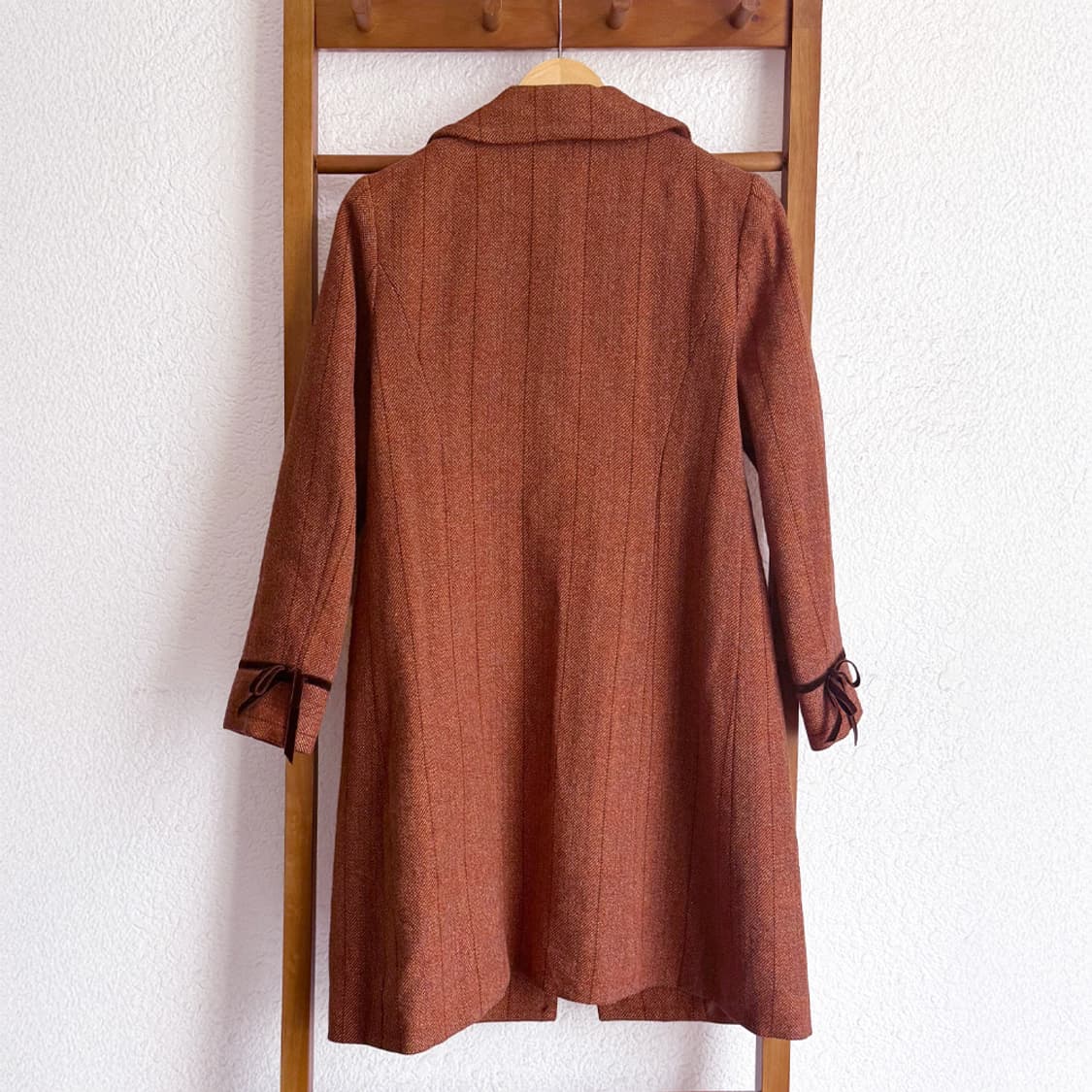 브릭 브라운 트윌 코트  상품이미지8