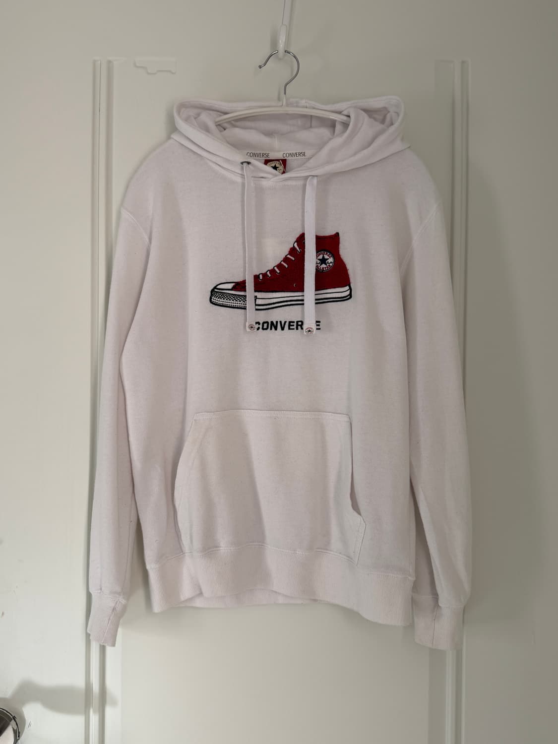 일본빈티지 컨버스 올스타 자수 후드티 상품이미지5