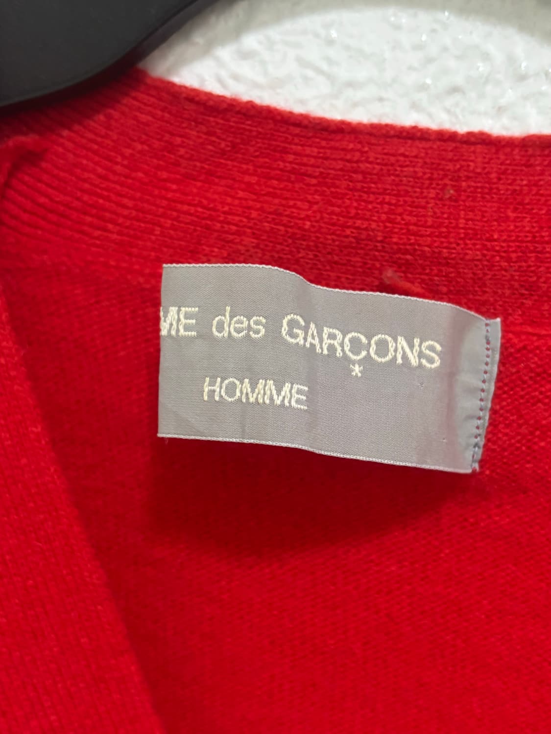 꼼데가르송 옴므 다나카기(田中オム) 가디건 상품이미지5