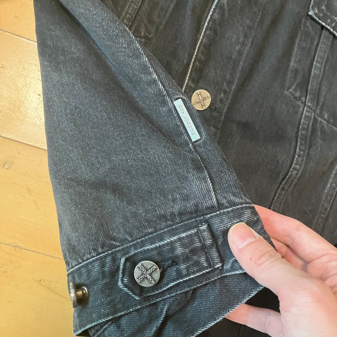 BOY LONDON 보이런던 90s 흑청 데님 셋업 (105) 상품이미지6