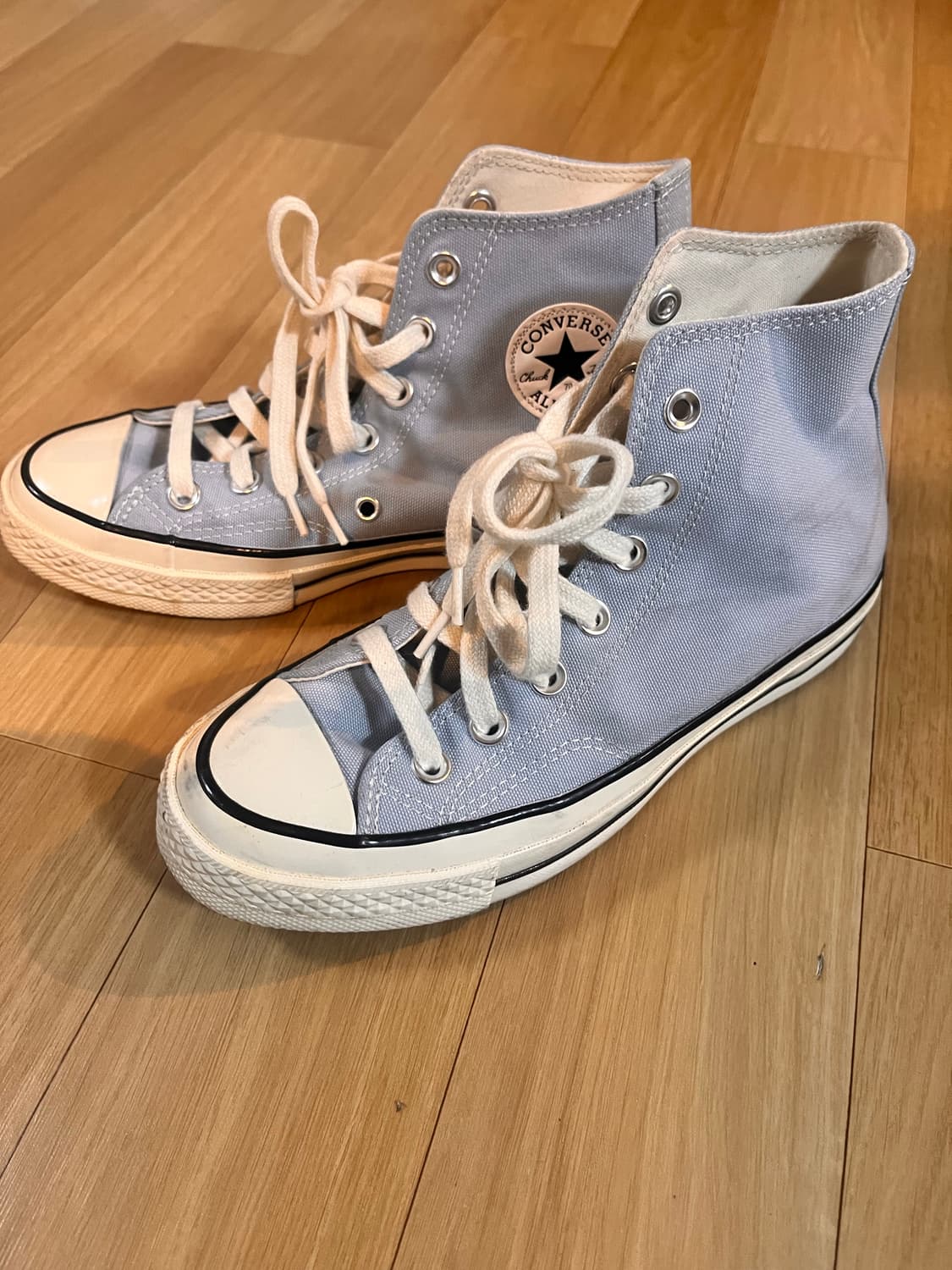 컨버스 척 70 하이 라이트 블루 색상 스니커즈 상품이미지1