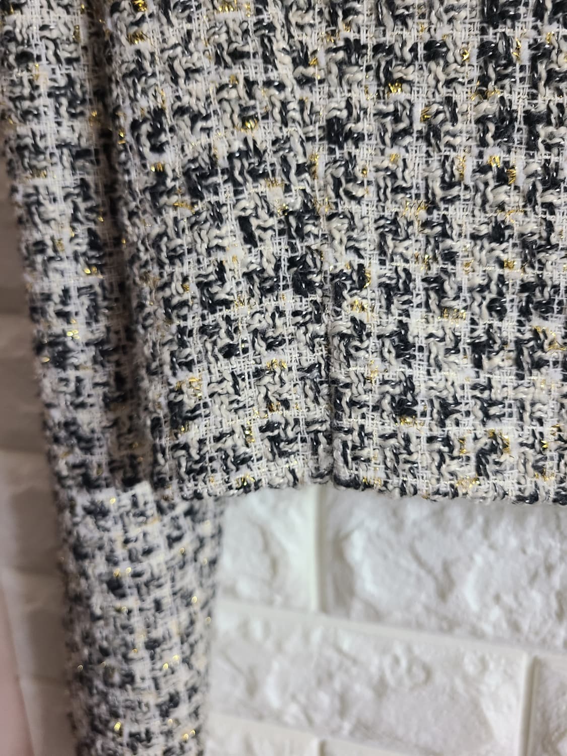 MILLRUWYA  크롭 트위드 자켓(s) 상품이미지7