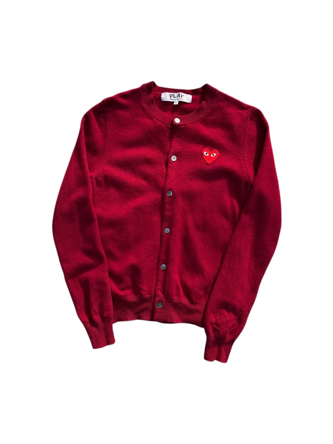 Comme des garcons 꼼데가르송 레드와펜 가디건 상품이미지1