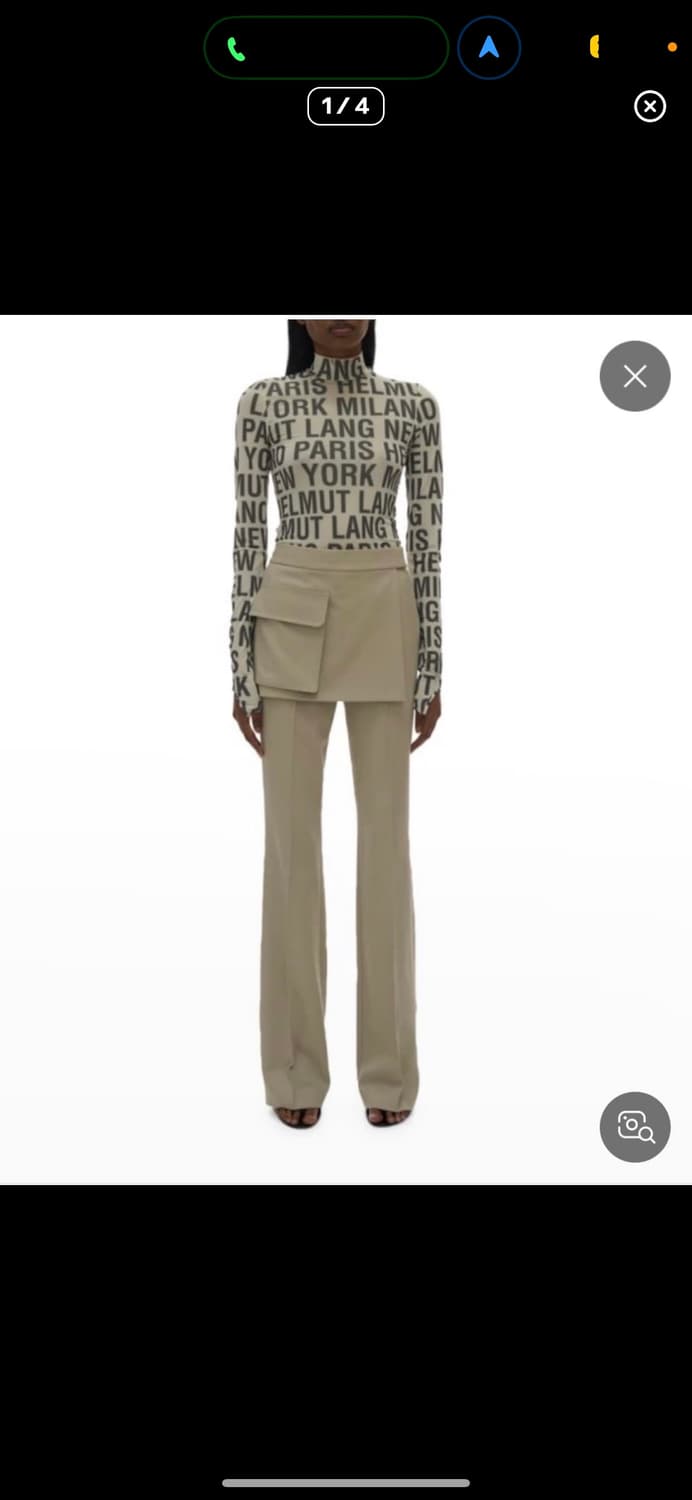 헬무트랭 메쉬 로고 탑 상품이미지1