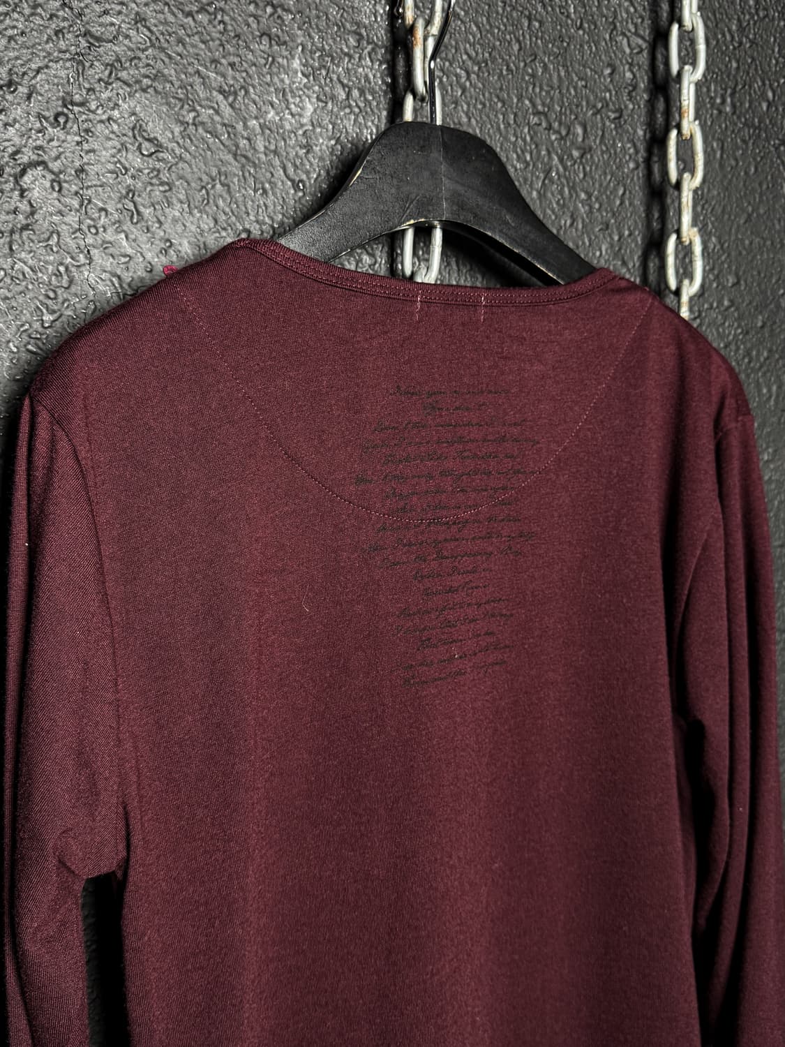 in the attic - Layered 3/4 Sleeve Tshirt 상품이미지10