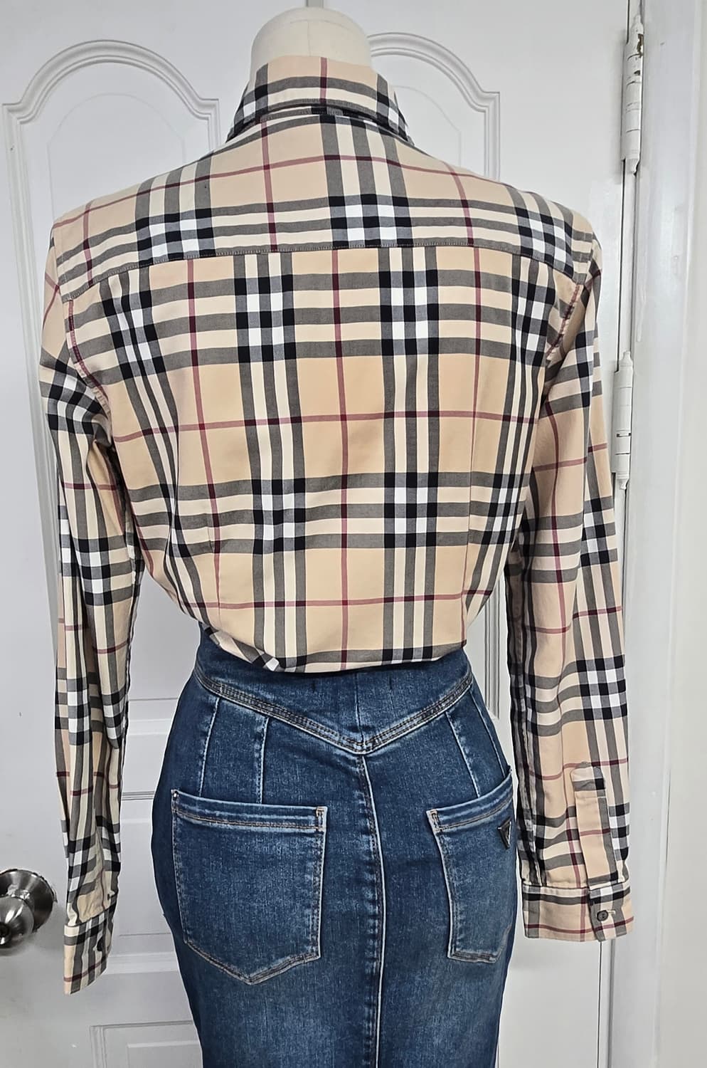 버버리런던 체크셔츠 상품이미지4