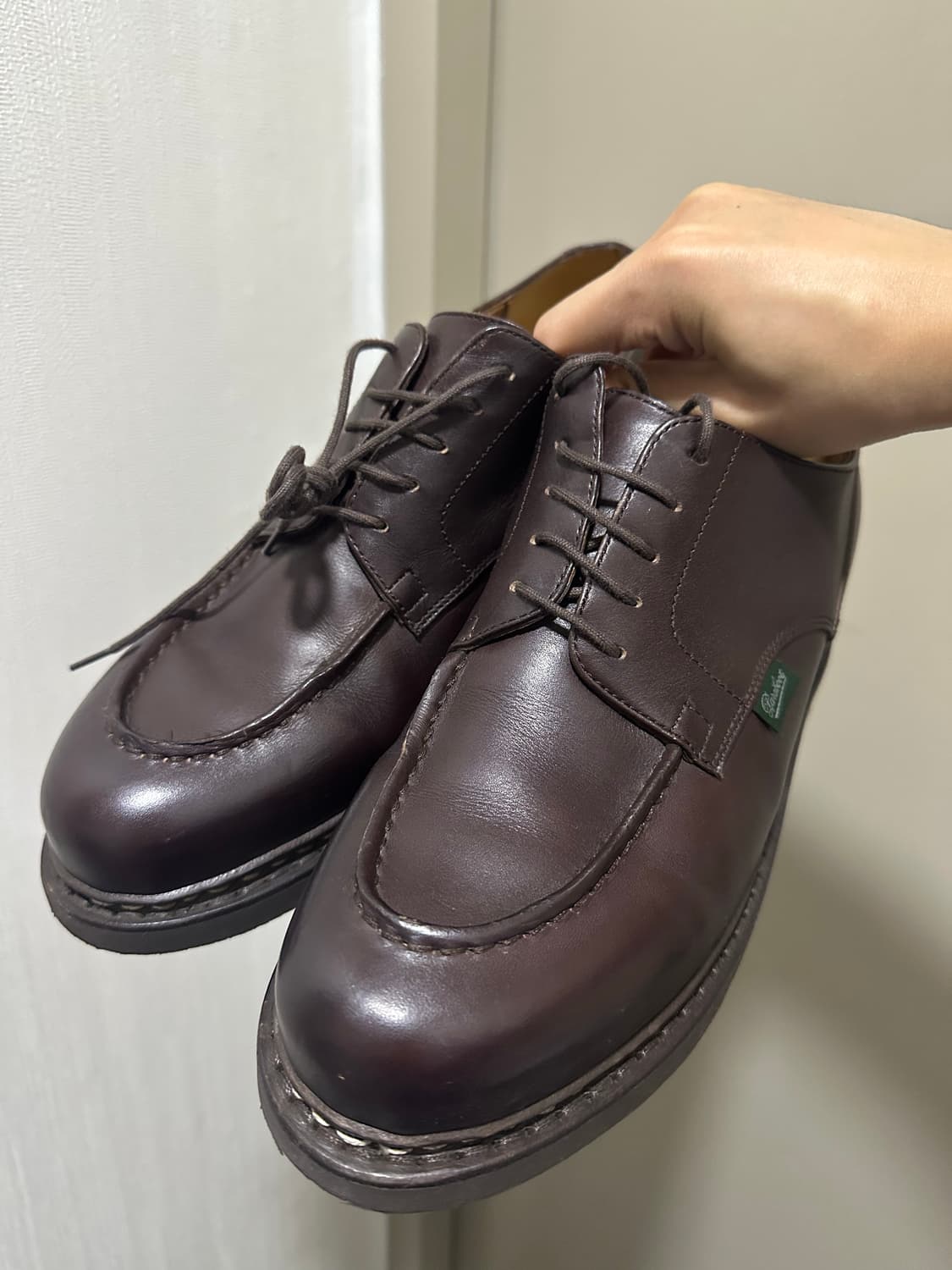 8.5) 파라부트 샴보드 리세 카페 구두 팝니다 상품이미지1