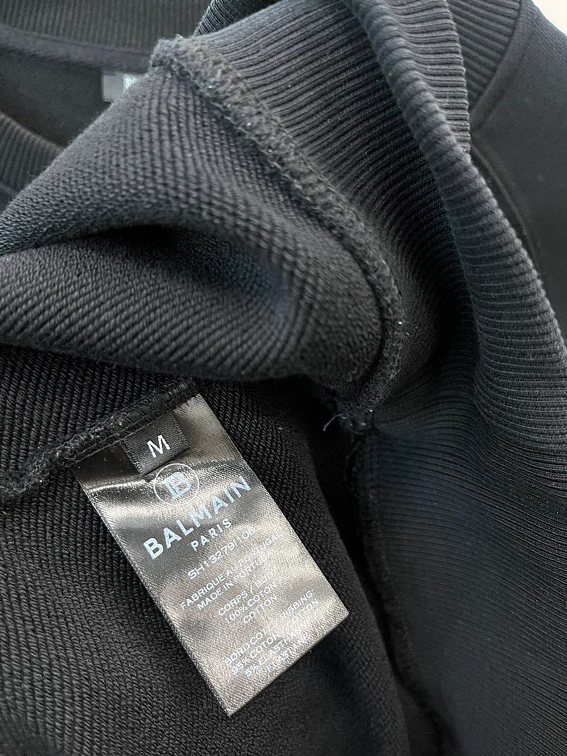 95-100) 발망 양각로고 맨투맨  상품이미지3