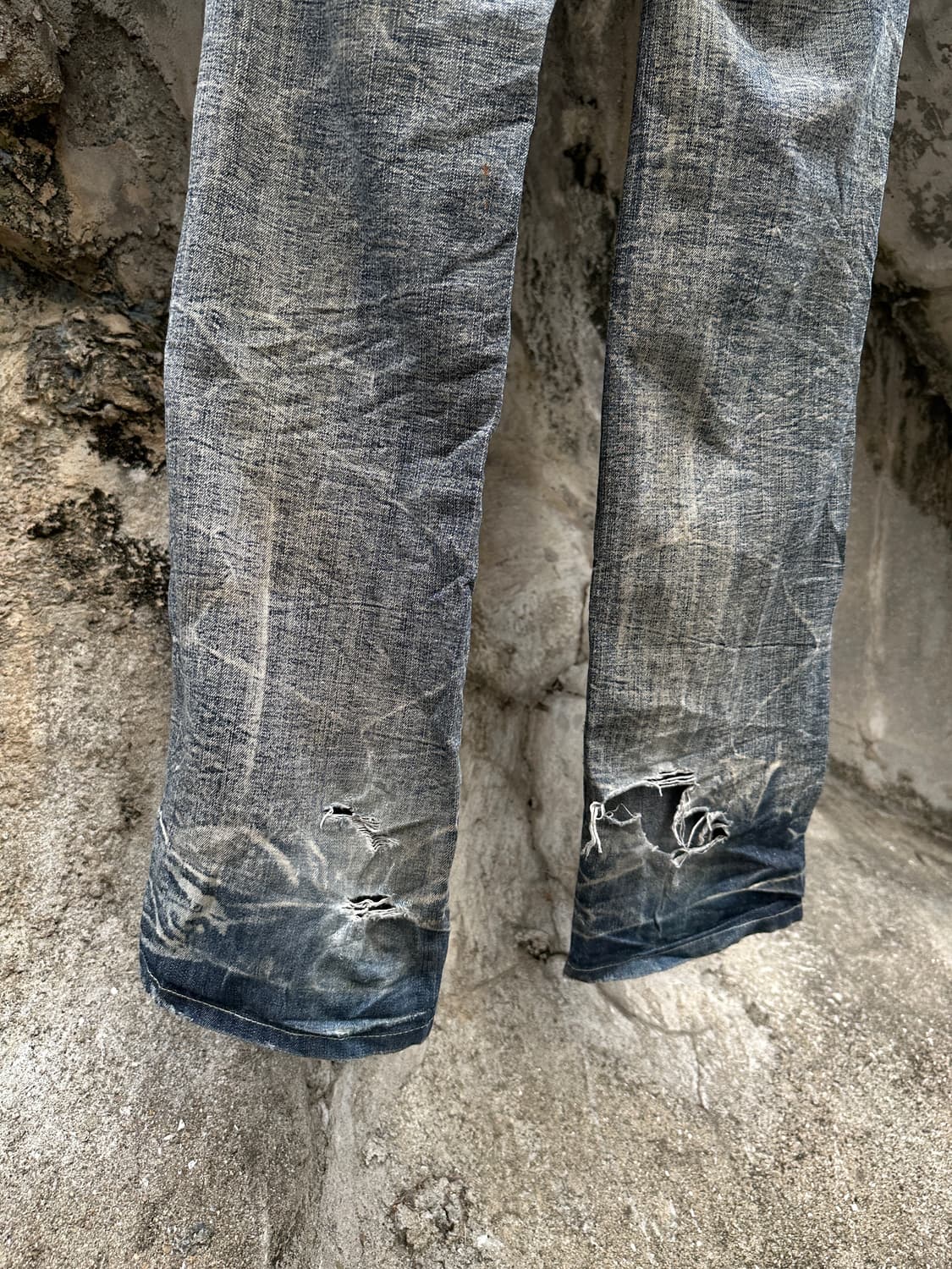 Superubis distressed denim jeans 상품이미지7