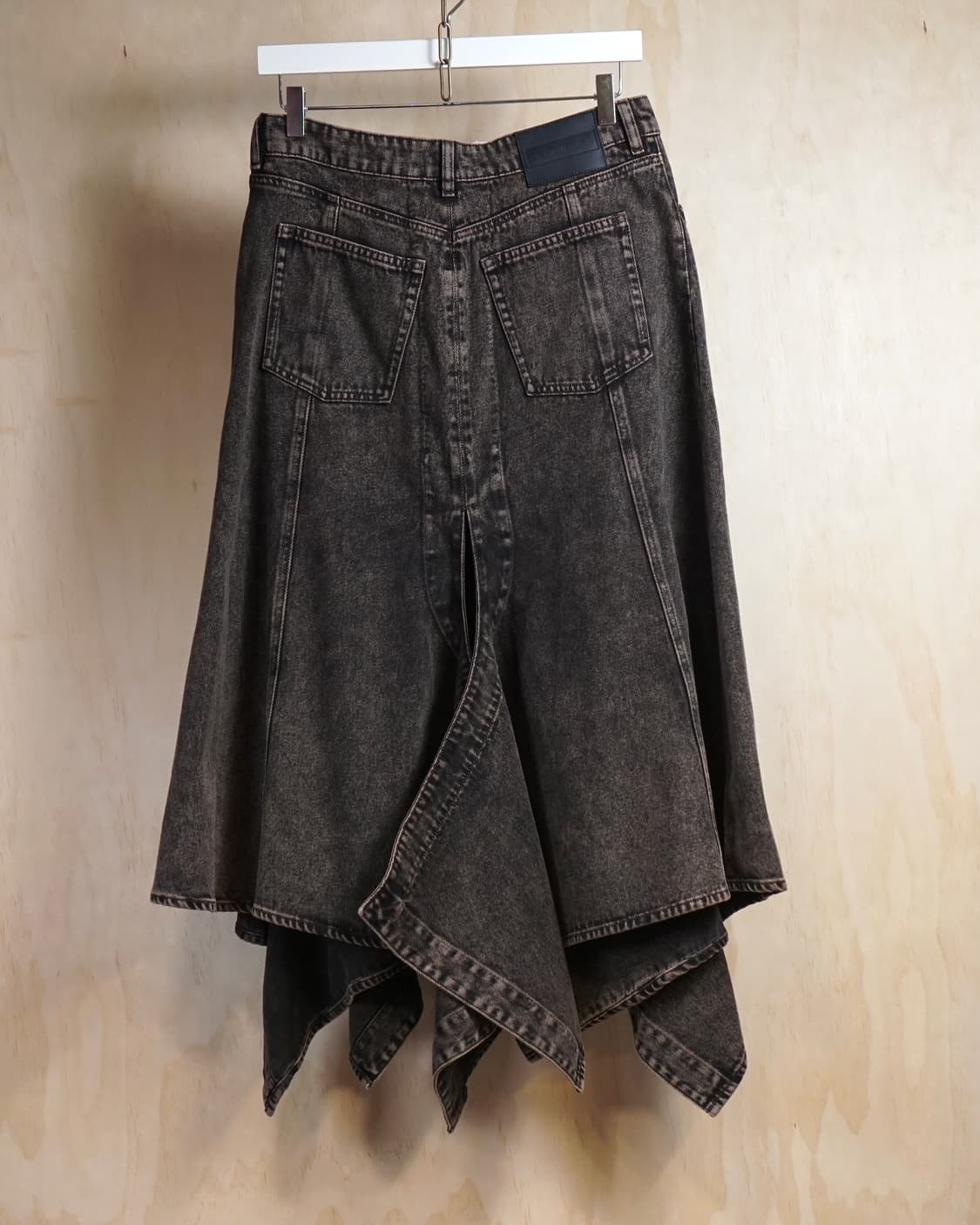 글렌 마틴스 X HM 플레어 데님 스커트 상품이미지4