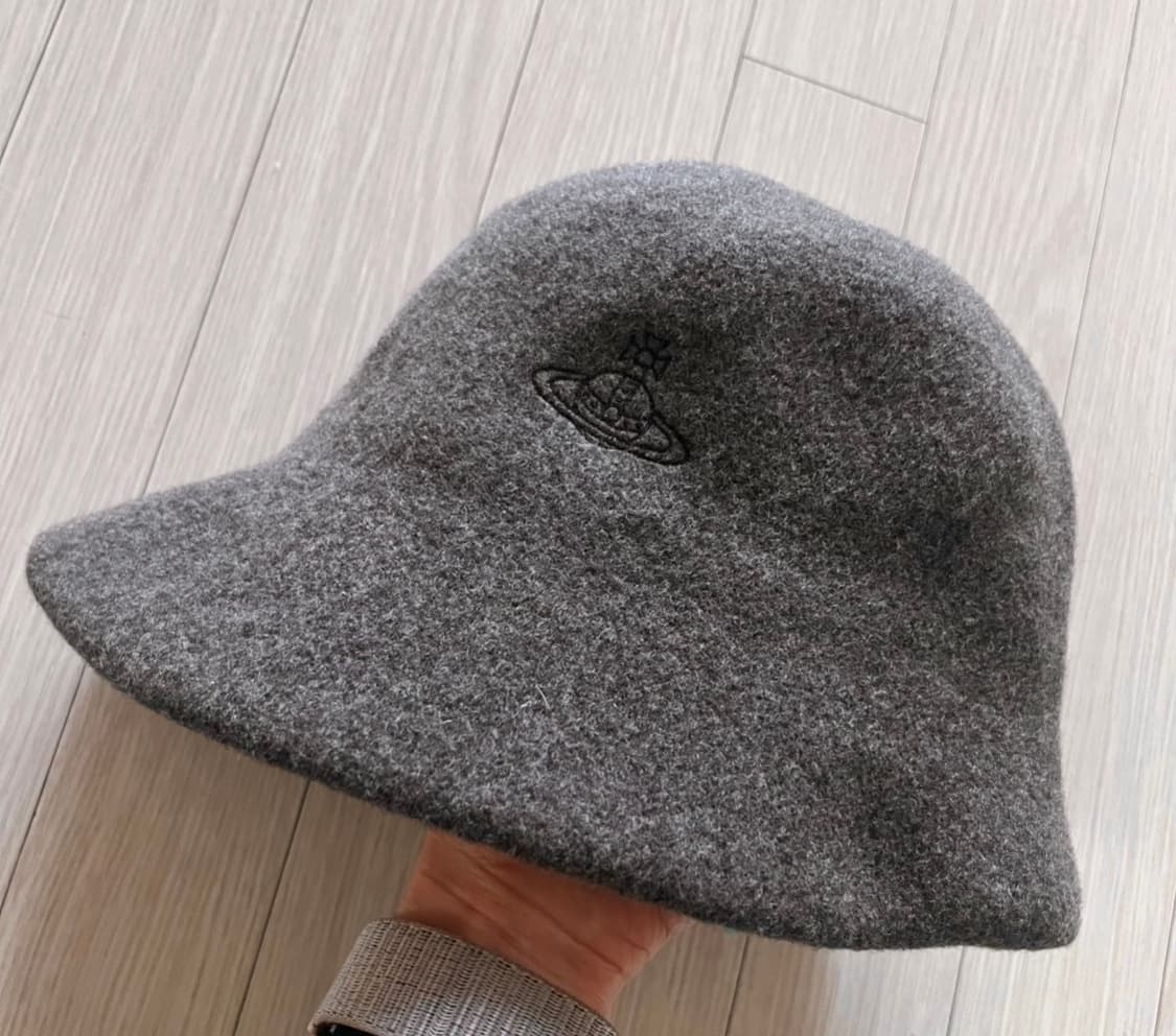 텍달린 새상품 비비안웨스트우드 울 버킷햇 모자 (엄청가벼움 연예인모자 상품이미지6