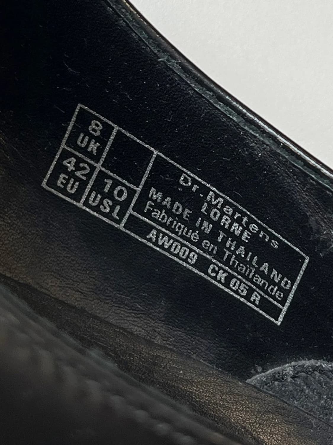 닥터마틴 론 몽크 스트랩 블랙 워커 A1483 상품이미지9