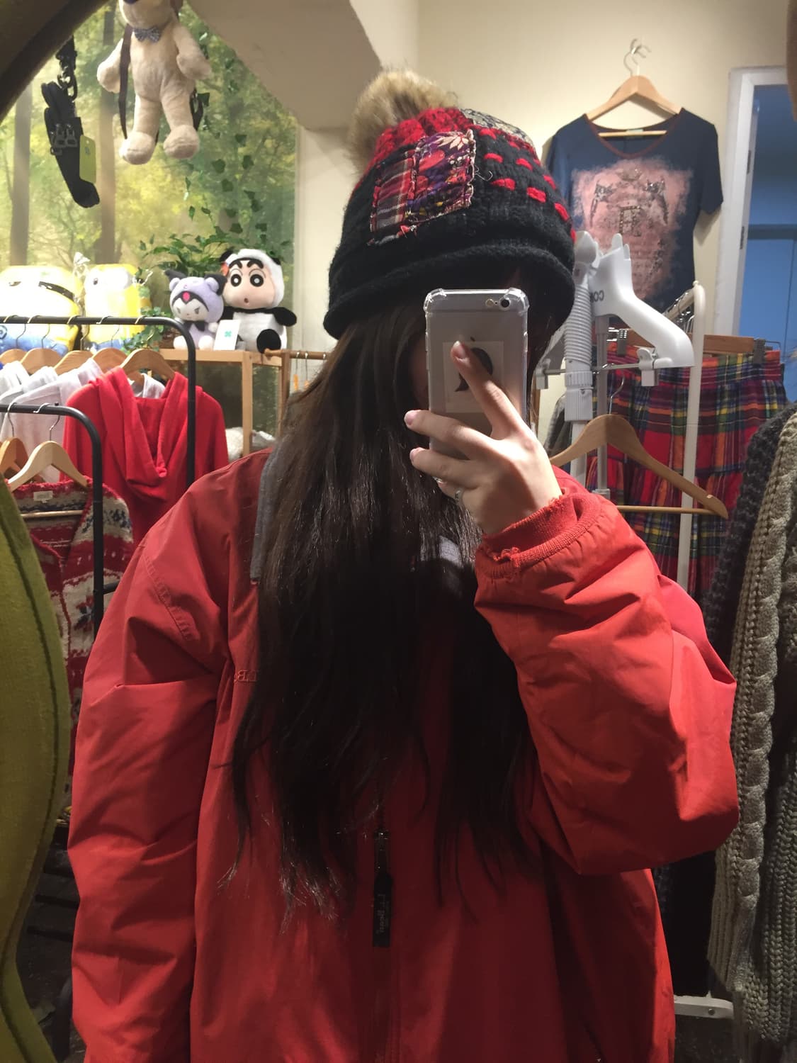 빈티지 패치 비니 상품이미지2