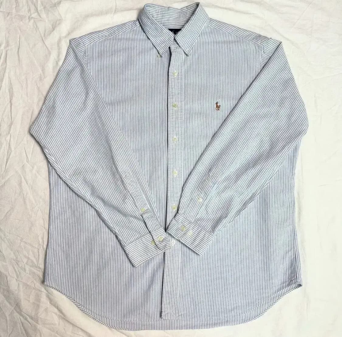 no.119 폴로 랄프로렌 옥스포드스트라이프 셔츠 xl 상품이미지2