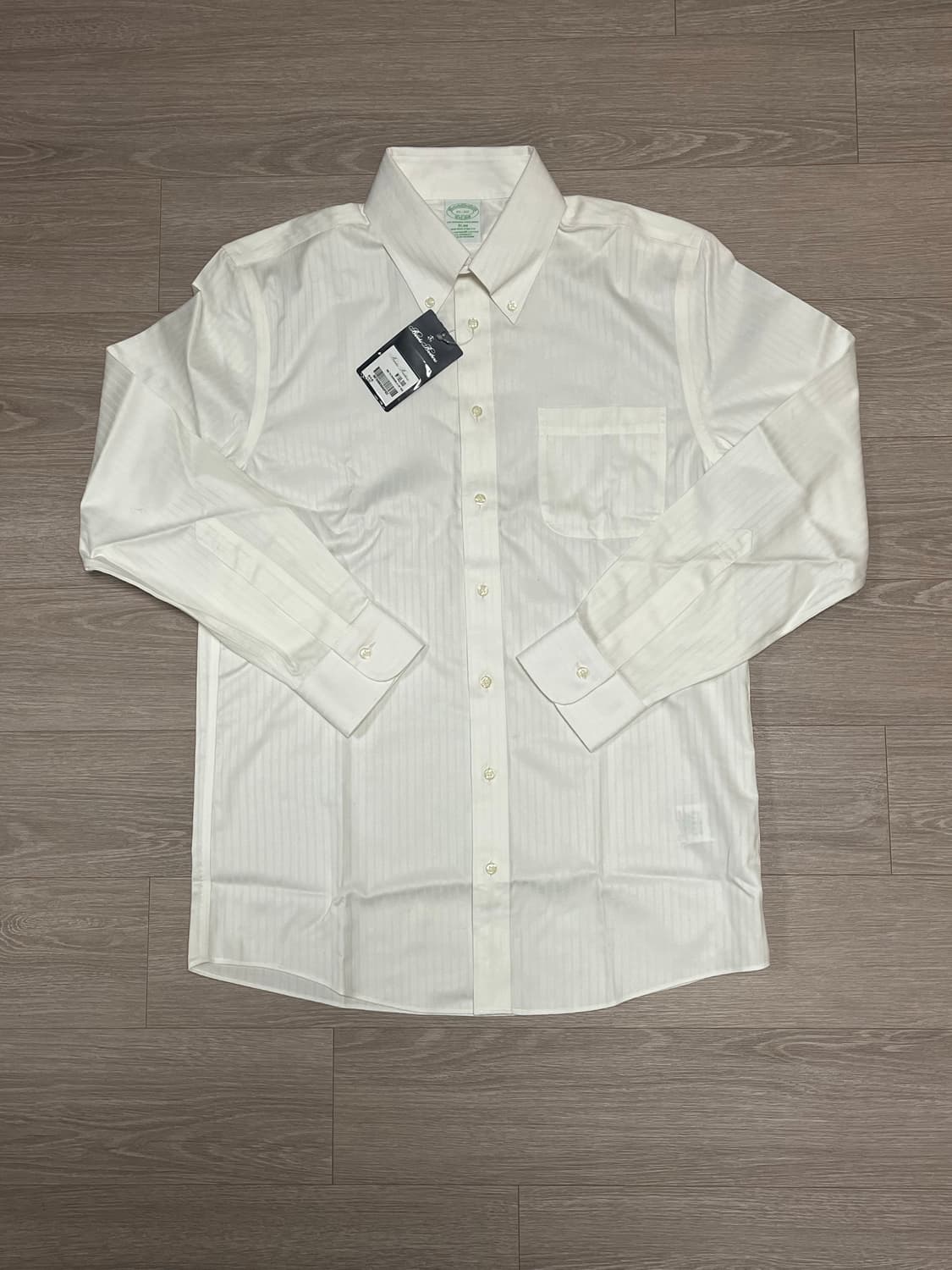 (백화점판, 새상품) 브룩스브라더스 논아이론 화이트 셔츠 상품이미지1