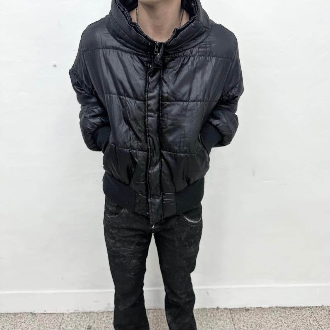 Bono crop down jacket 상품이미지1
