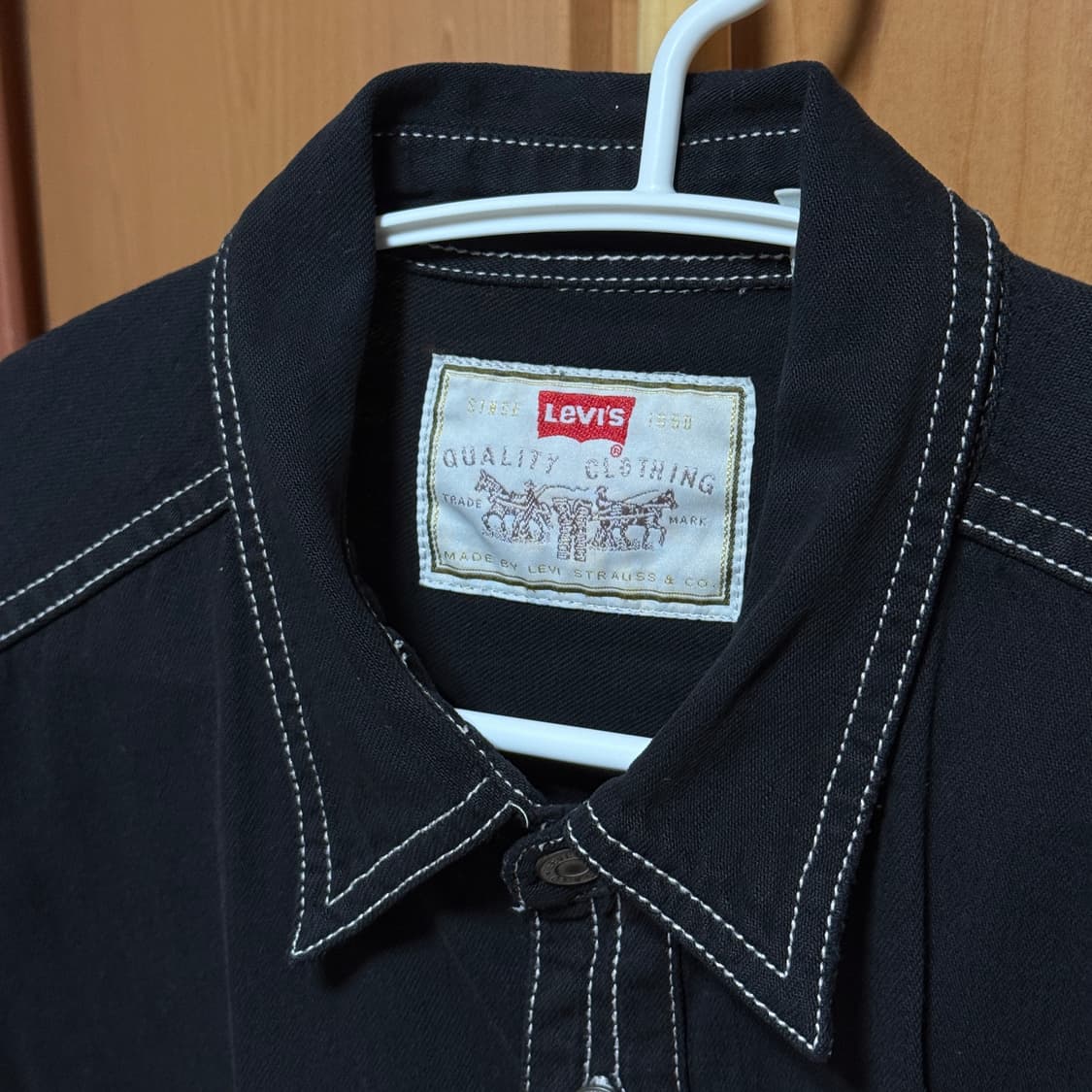 빈티지 리바이스 스티치 셔츠 L 상품이미지2
