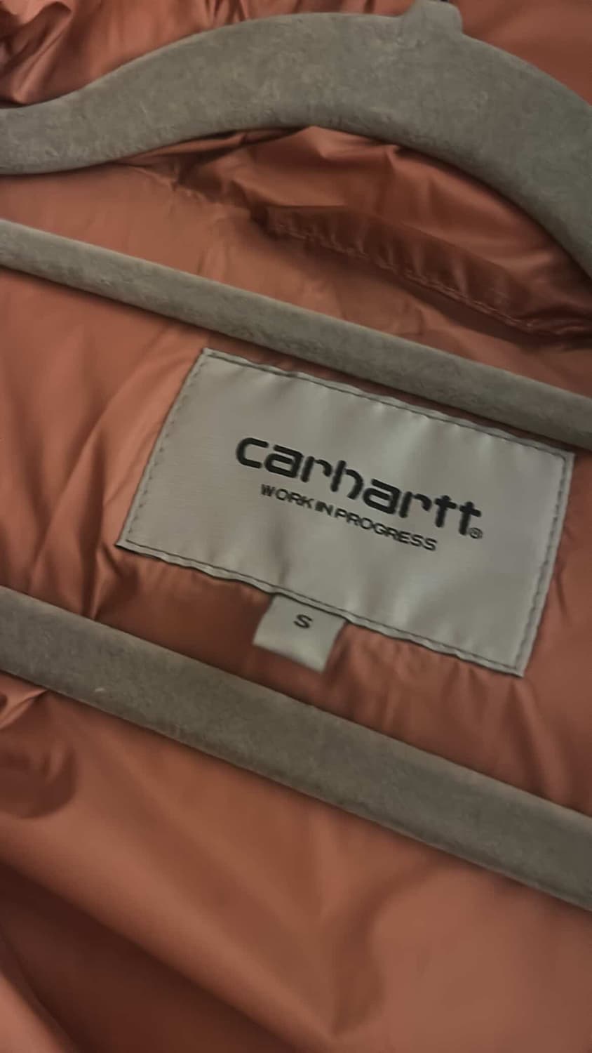 칼하트 루시드 자켓 에쉬핑크 패딩 상품이미지4