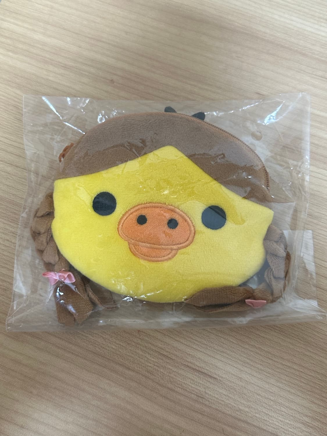 산엑스 키이로이토이 학원시리즈 양갈래 파우치 상품이미지1