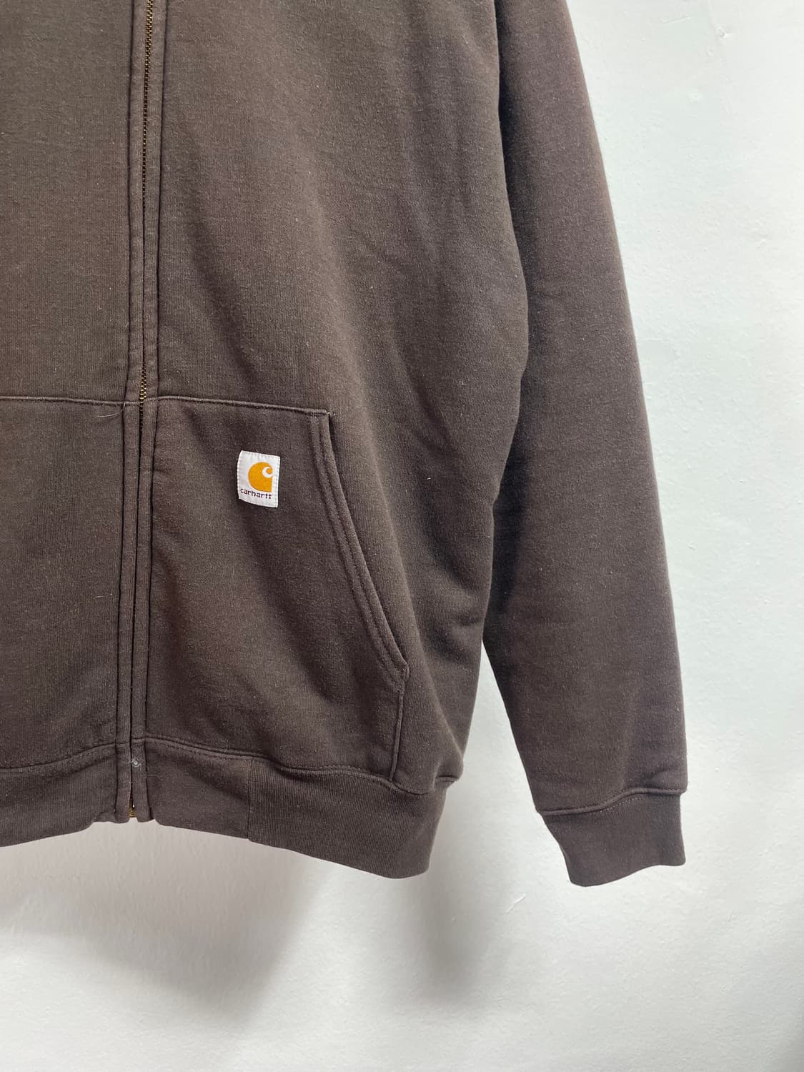  칼하트 브라운 누빔 후드집업(on.405)   상품이미지2