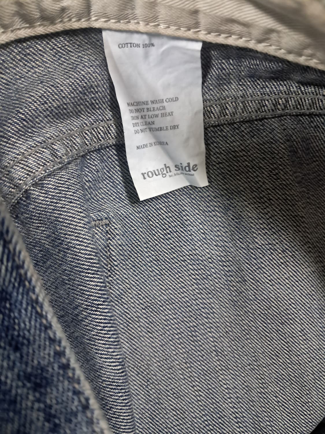 러프사이드데님팬츠 상품이미지4