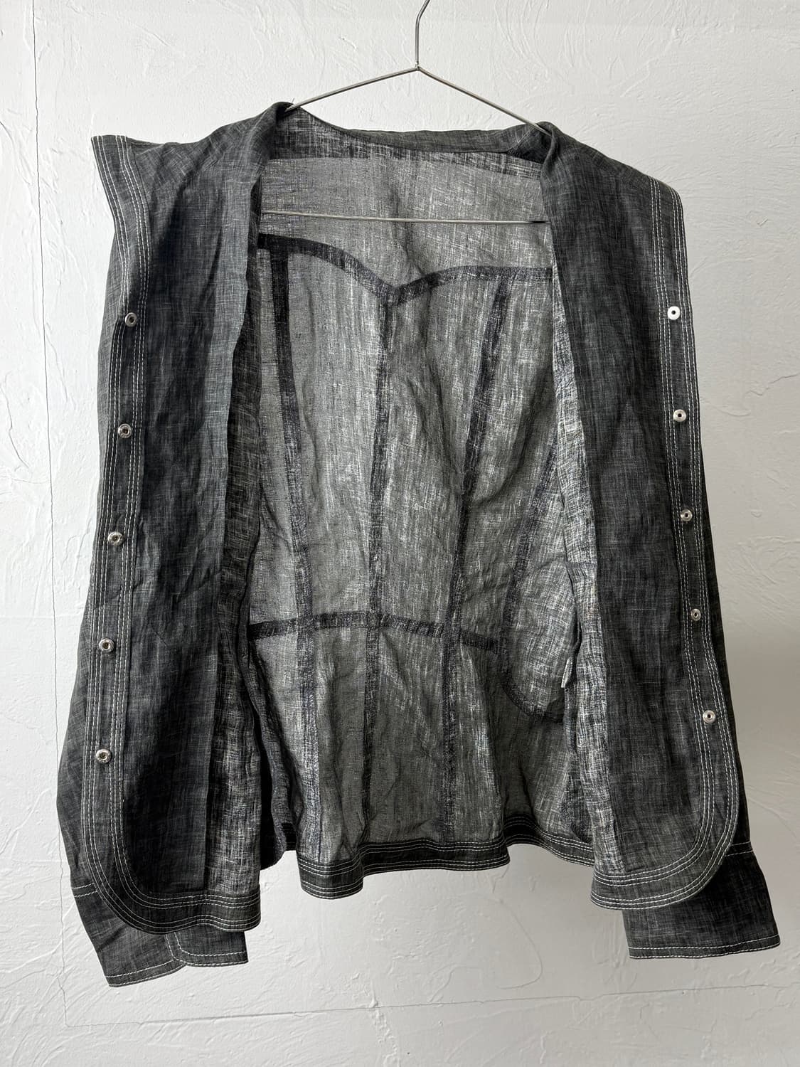 JPN 스티치 스냅 버튼 자켓 상품이미지3