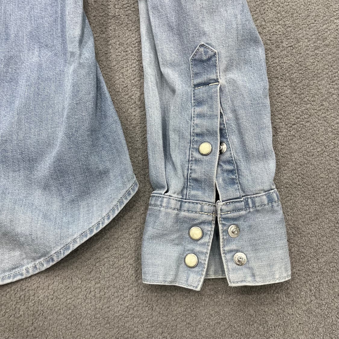 XS 리바이스 데님 웨스턴 셔츠 상품이미지3