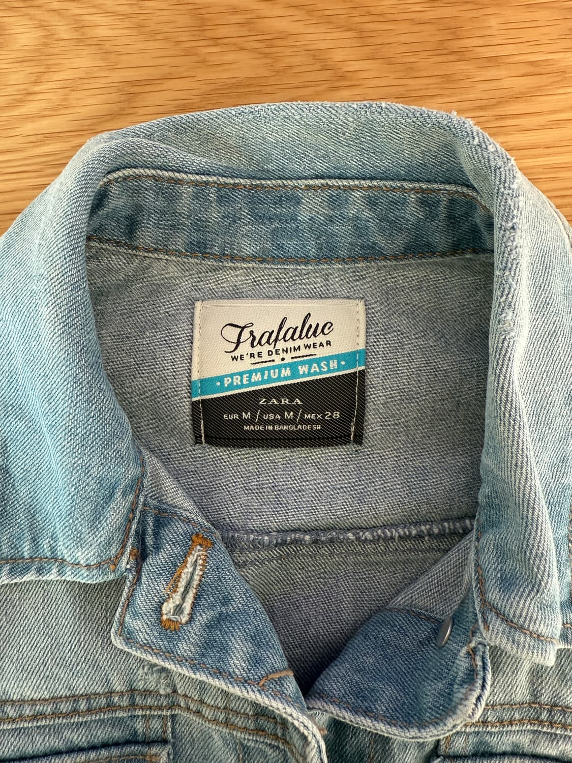 자라(ZARA) 데님 자켓 상품이미지7