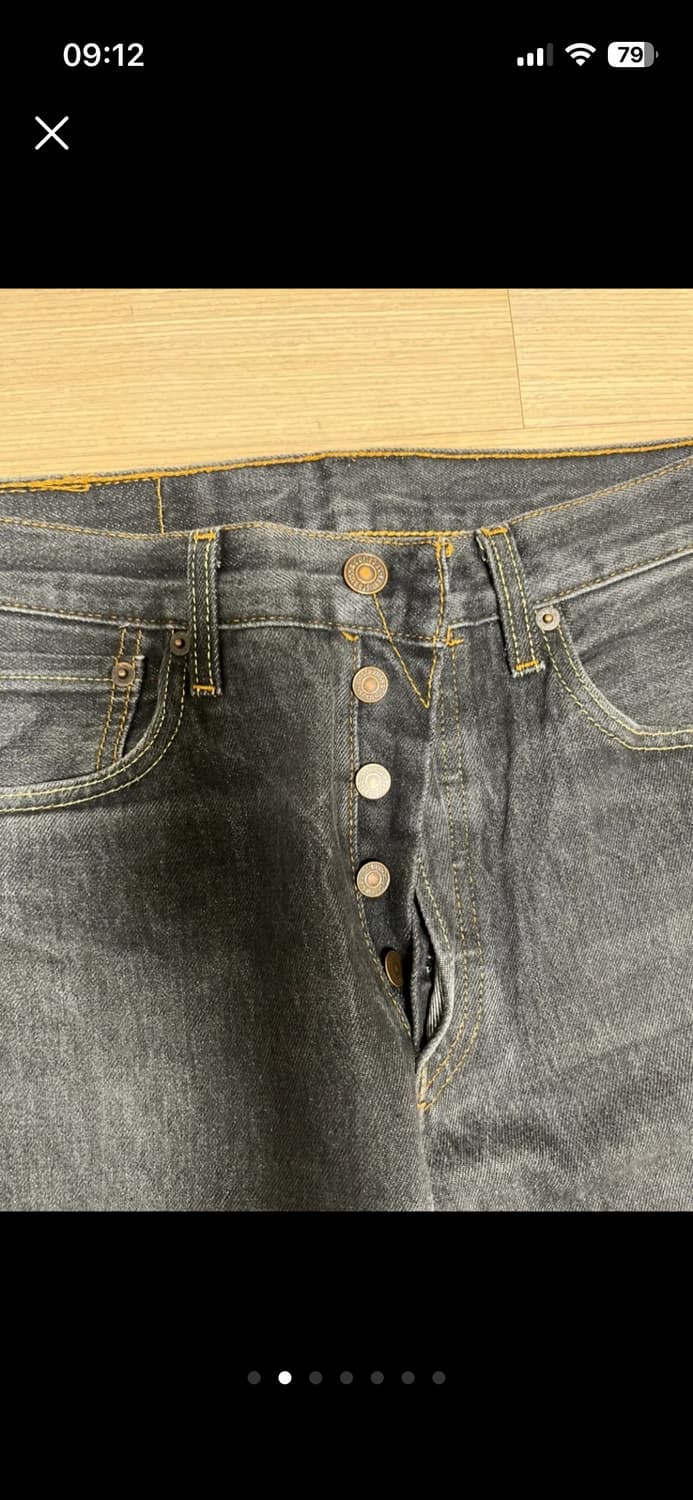 리바이스 501 30 30 버튼플라이 상품이미지2