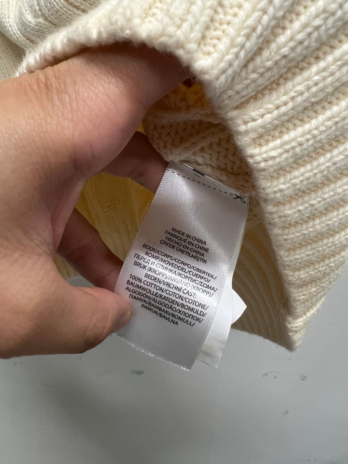 폴로 랄프로렌 하트 케이블 꽈배기 니트 상품이미지5